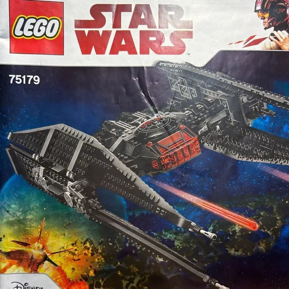 LEGO Star Wars Black and Red Starfighter  booklet